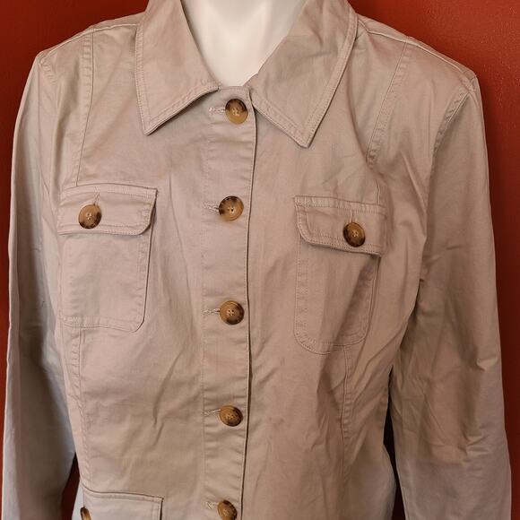 Charter Club Tan Jacket NWT Size XL - Picture 2 of 8